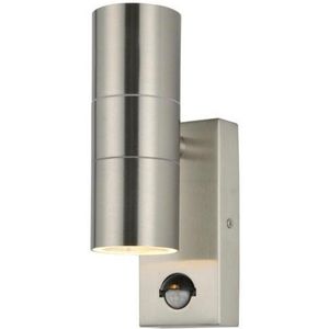 Zink Leto Up Down Outdoor Wall Light