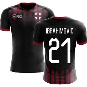 2022-2023 Milan Pre-Match Concept Football Shirt (Ibrahimovic 21)