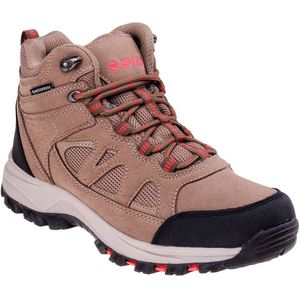 Hi-Tec Dames/Dames Lamite Waterdichte Halfhoge Knipschoenen (39,5 EU) (Smog/Zand/Watermeloenrood)