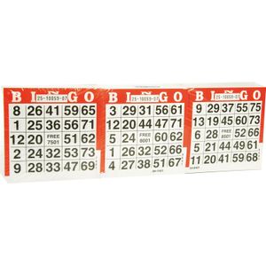 Bingo kaarten 1500 vel