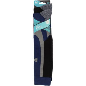 Skisokken Unisex - 2-Pack - Multi Blauw - Maat 42/45