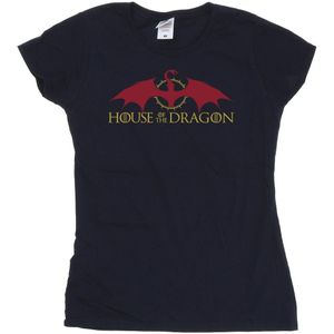 Game Of Thrones: House Of The Dragon Womens/Ladies Dragon Logo Cotton T-Shirt