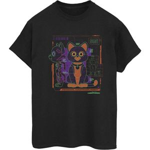 Disney Dames/Dames Lightyear Sox Technisch Katoenen Vriend T-shirt (S) (Zwart)