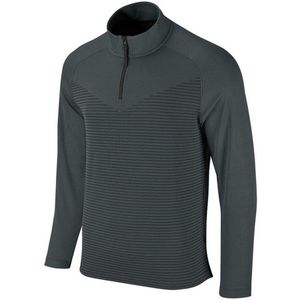 Nike Heren Vapor Half Zip Top (L) (Donker rookgrijs/zwart)