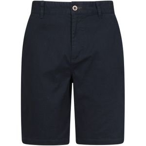 Mountain Warehouse Heren Biologische Chino Shorts (30R) (Marine)