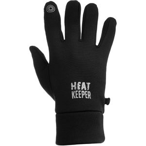 Heatkeeper - Thermo sporthandschoenen heren - S/M - Zwart - 1-Paar - Handschoenen heren winter