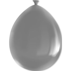 Paperdreams Party Ballonnen - Zilver Metallic 8 Stuks 30cm