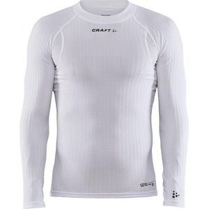 Craft Heren Extreme X Active Base Layer Top met lange mouwen (L) (Wit)