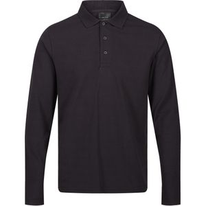 Regatta Heren Pro Poloshirt Met Lange Mouwen (3XL) (Afdichting Grijs)