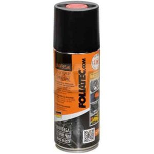 Sprayverf Foliatec UNIVERSAL 2C 400 ml Kleur Zwart