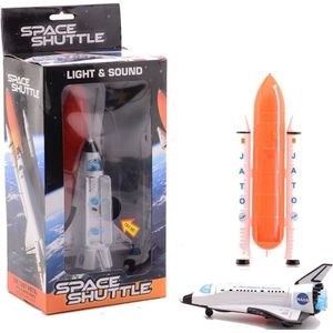 Space shuttle met licht en geluid 26027