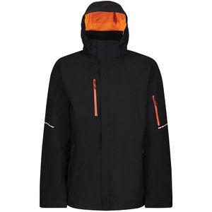 Regatta Heren X-Pro Exosphere II Softshell Jas (M) (Zwart/Magma Oranje)