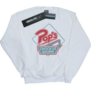 Riverdale Dames/Dames Pops Retro Shoppe Sweatshirt (S) (Wit)