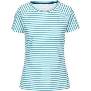 Trespass - Dames Ani T-Shirt (2XS) (Aquamarijn Streep)