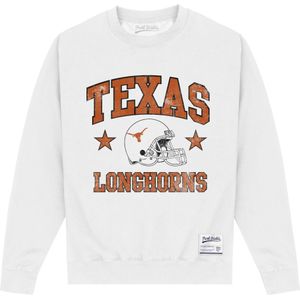Texas University Unisex Sweatshirt Volwassenen (XXL) (Wit)