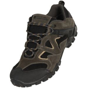 Mountain Warehouse Heren Wulpen Waterdichte Suède Wandelschoenen (47 EU) (Khaki)