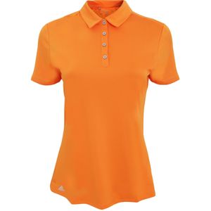 Adidas Teamkleding Dames/dames Lichtgewicht Poloshirt met korte mouwen (S) (Helder oranje)