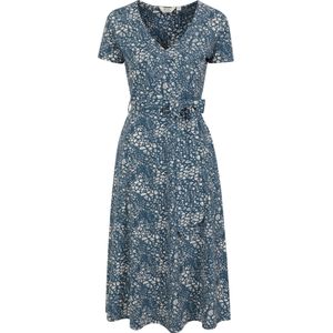 Mountain Warehouse Dames/Dames Santorini Wrap Midi Dress (42 DE) (Donkerblauw)