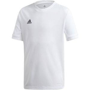 adidas - T19 Short Sleeve Jersey Boys - Voetbalshirt Wit - 164