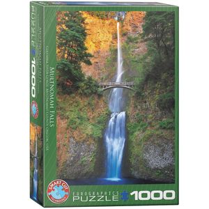 Eurographics Puzzel - Multnomah Watterfall - Oregon, 1000 stukjes