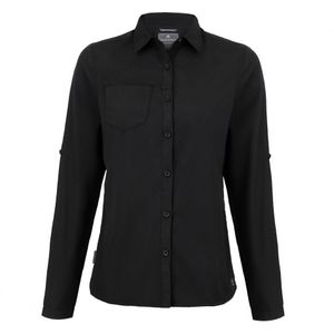 Craghoppers Dames/dames Expert Kiwi Shirt met lange mouwen (34 DE) (Zwart)