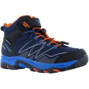 Hi-Tec Jongens Blackout Mid Cut Wandelschoenen (30 EU) (Marine/Oranje/Meerblauw)