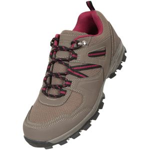 Mountain Warehouse Dames/dames Mcleod brede wandelschoenen (36 EU) (Bruin)