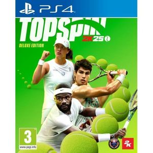 PlayStation 4-videogame 2K GAMES Top Spin 2K25 Deluxe Edition (FR)