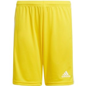 adidas - Squadra 21 Shorts Youth - Gele Voetbalshorts - 140