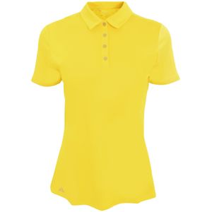 Adidas Teamkleding Dames/dames Lichtgewicht Poloshirt met korte mouwen (Xsmall) (Lichtgeel)