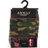 Apollo - Hotpants dames - Camouflage design - Maat L/XL - Hotpants - Feestkleding - Hotpants met print - Carnavalskleding