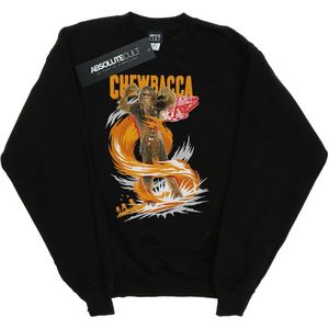 Star Wars Heren Chewbacca Gigantic Sweatshirt (L) (Zwart)