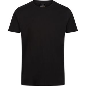 Regatta Heren Pro Cotton Soft Touch T-Shirt (XS) (Zwart)