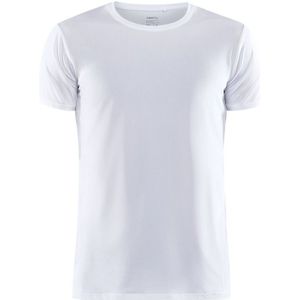 Craft Heren Essential Core Dry T-shirt met korte mouwen (M) (Wit)