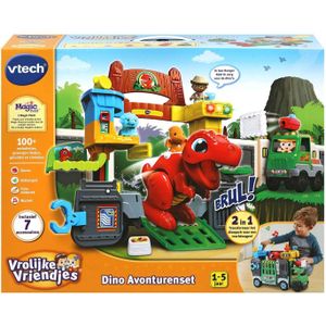 VTech Vrolijke Vriendjes Dino Avonturenset + Licht en Geluid - 1 tot 5 Jaar