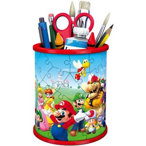 Super Mario Pennenbak (54 Stukjes) - Ravensburger 3D Puzzel