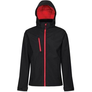 Regatta Venturer 3-laags Soft Shell Jas voor heren (3XL) (Zwart/Rood)