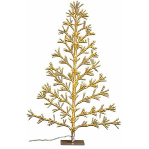 Kerstboom Gouden Metaal Plastic 120 cm