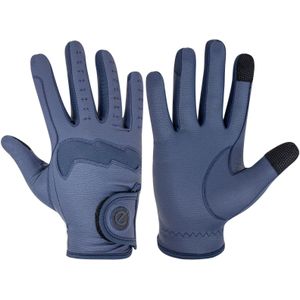 eQUEST GripPro LITE v3 Equestrian Gloves - Blue / Blue