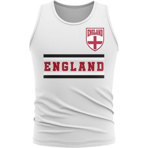 England Core Football Country Sleeveless Tee (White)