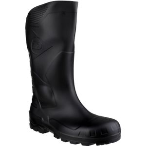 Dunlop Devon Unisex Black Safety Wellington Boots (36 EUR) (Zwart)
