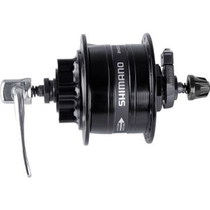 Dynamonaaf 32 gaats Shimano HD-3D32 3 Watt - voor 6-bouts remschijf - snelspanner - zwart