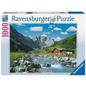 Karwendelgebergte Oostenrijk Puzzel (1000 stukjes, Landschappen)
