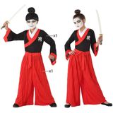 Kostuums voor Kinderen Japanse Rood Maat 5-6 Jaar