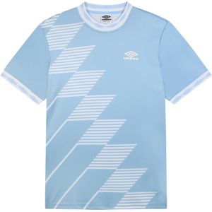 Umbro Heren Leigon Voetbal T-Shirt (L) (Forever blauw/wit)