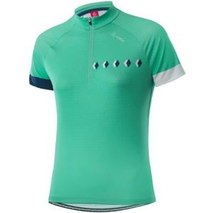 Loeffler wielrenshirt korte mouwen W Bike Jersey HZ Rise dames - Groen