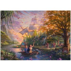 Schmidt Spiele Disney Pocahontas Contourpuzzel 1000 stuk(s) Stripfiguren