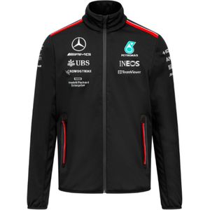 2023 Mercedes Team Softshell Jacket (Black)