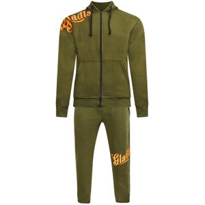 Gladts Joggingpak - Trainingspak - Leger Groen - XL