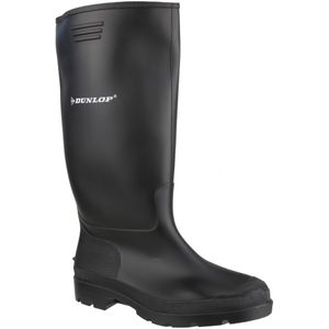 Dunlop 380PP Pricemaster Unisex Wellington Boots (42 EU) (Zwart)